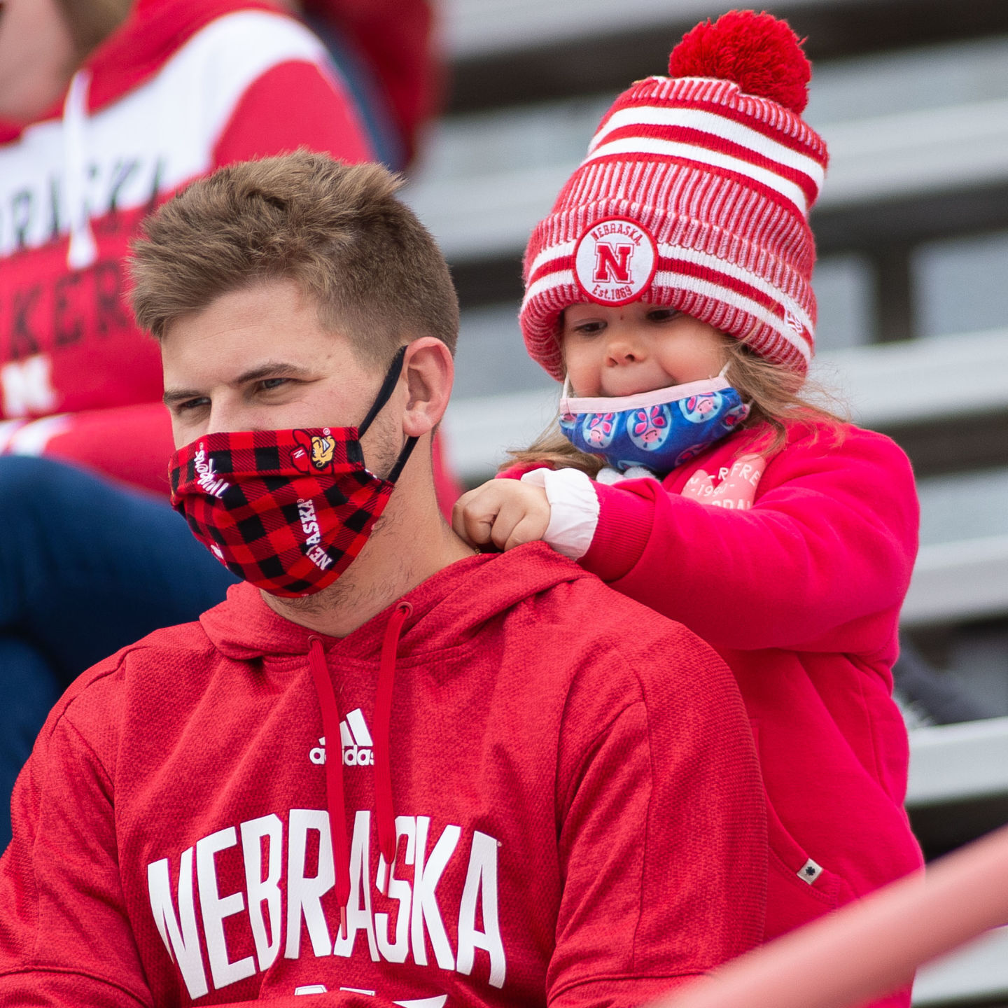 Nebraska football practice, 4.17